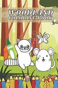 Woodland Coloring Book