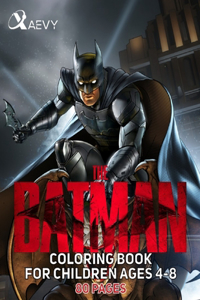 Batman Coloring Book 4-8 Years