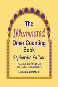 Illuminated Omer Counting Book Sephardic Edition