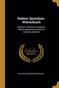 Sieben-Sprachen-Wörterbuch