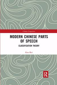 Modern Chinese Parts of Speech