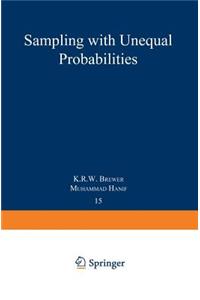 Sampling with Unequal Probabilities