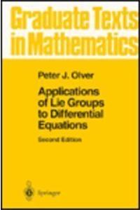 Applications of Lie Groups to Differential Equations