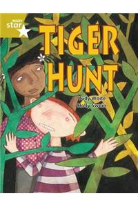 Rigby Star Guided 2 Gold Level: Tiger Hunt Pupil Book (single)