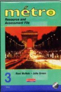 Metro 3 Vert: Resource and Assessment File with CD-Rom