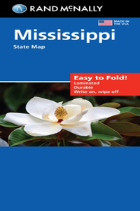 Rand McNally Easy to Fold: Mississippi State Laminated Map