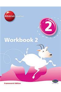 Abacus Evolve Y2/P3 Workbook 2 Pack of 8 Framework