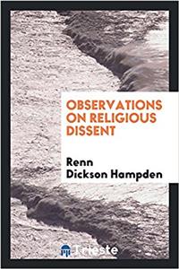 Observations on religious dissent