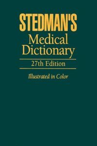Medical Dictionary (Stedman's Medical Dictionary) Hardcover â€“ 1 January 2000
