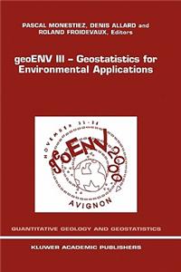 Geoenv III -- Geostatistics for Environmental Applications