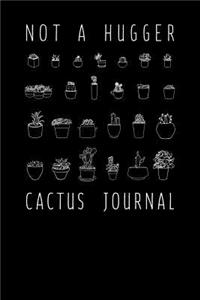 Not A Hugger Cactus Journal