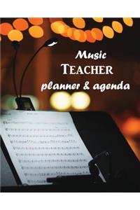 Music Teacher Planner & Agenda