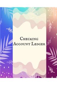 Checking Account Ledger