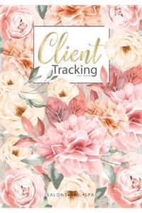Client Tracking Log Book Salons Nail Spa