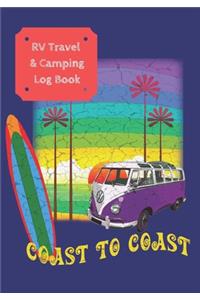 RV Travel & Camping Log Book