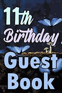11th Birthday Guest Book