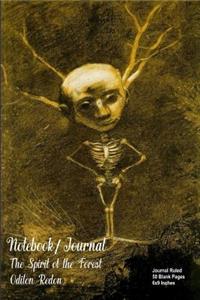 Notebook/Journal - Spirit of the Forest - Odilon Redon