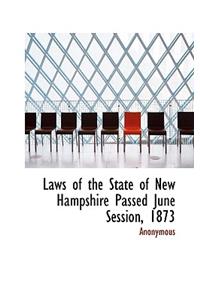 Laws of the State of New Hampshire Passed June Session, 1873