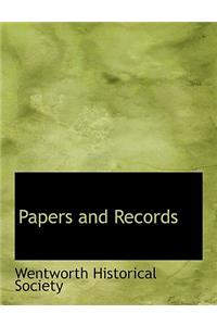 Papers and Records