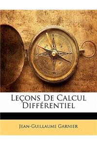 Lecons de Calcul Differentiel