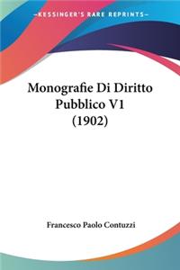Monografie Di Diritto Pubblico V1 (1902)