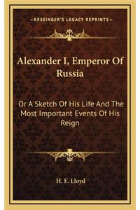 Alexander I, Emperor of Russia