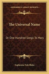 Universal Name
