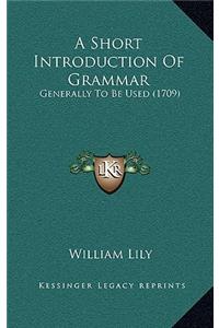 Short Introduction Of Grammar
