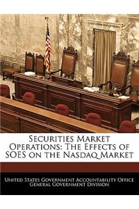 Securities Market Operations
