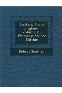 Letters from England, Volume 2