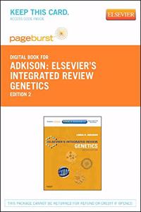 Elsevier's Integrated Review Genetics - Elsevier eBook on Vitalsource (Retail Access Card)