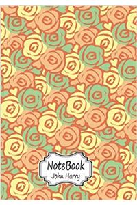 Notebook Rose Flower