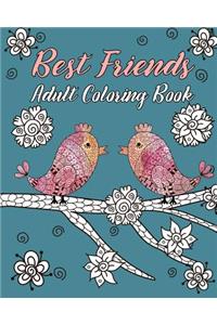 Best Friends Adult Coloring Book