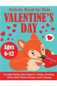 Valentine's Day Activity Book for Kids