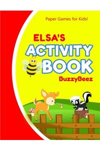 Elsa's Activity Book