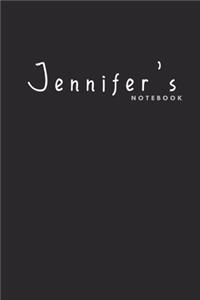 Jennifer's notebook