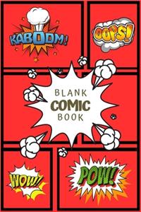 Blank Comic Book