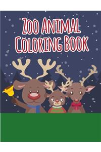 Zoo Animal Coloring Book