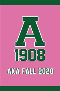 Aka Fall 2020 Fall Aka 1908 AkA Sorority Journal For Sorority Sister Best AKA Paraphernalia Sorority Gifts Notebook Perfect for Journal, Doodling, Sketching and Notesbook With Blank Numbered Pages, 126 Pages 6