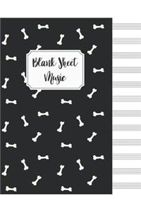 Blank Sheet Music Composition Manuscript Staff Paper Art Music Christmas Notebook Birthday Gift