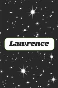 Lawrence Lined Notebook, Journaling, Doodling or Sketching