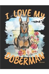 I Love My Doberman Weekly Planner