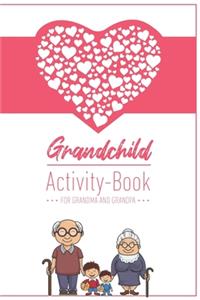 Grandchild Activity Book For Grandma And Grandpa