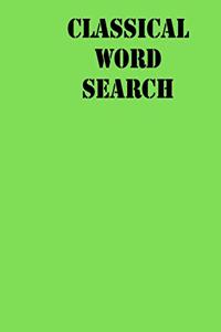 Classical Word Search
