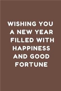 Wishing you a New Year 2020 Notebook
