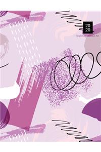 2020 Purple Day Abstract Art