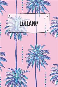 Iceland: Ruled Travel Diary Notebook or Journey Journal - Lined Trip Pocketbook for Men and Women with Lines