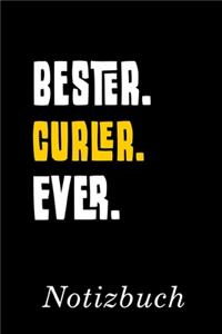 Bester Curler Ever Notizbuch