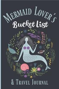 Mermaid Lover's Bucket List and Travel Journal