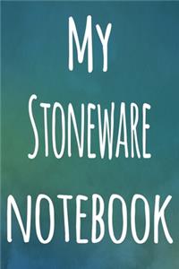 My Stoneware Notebook